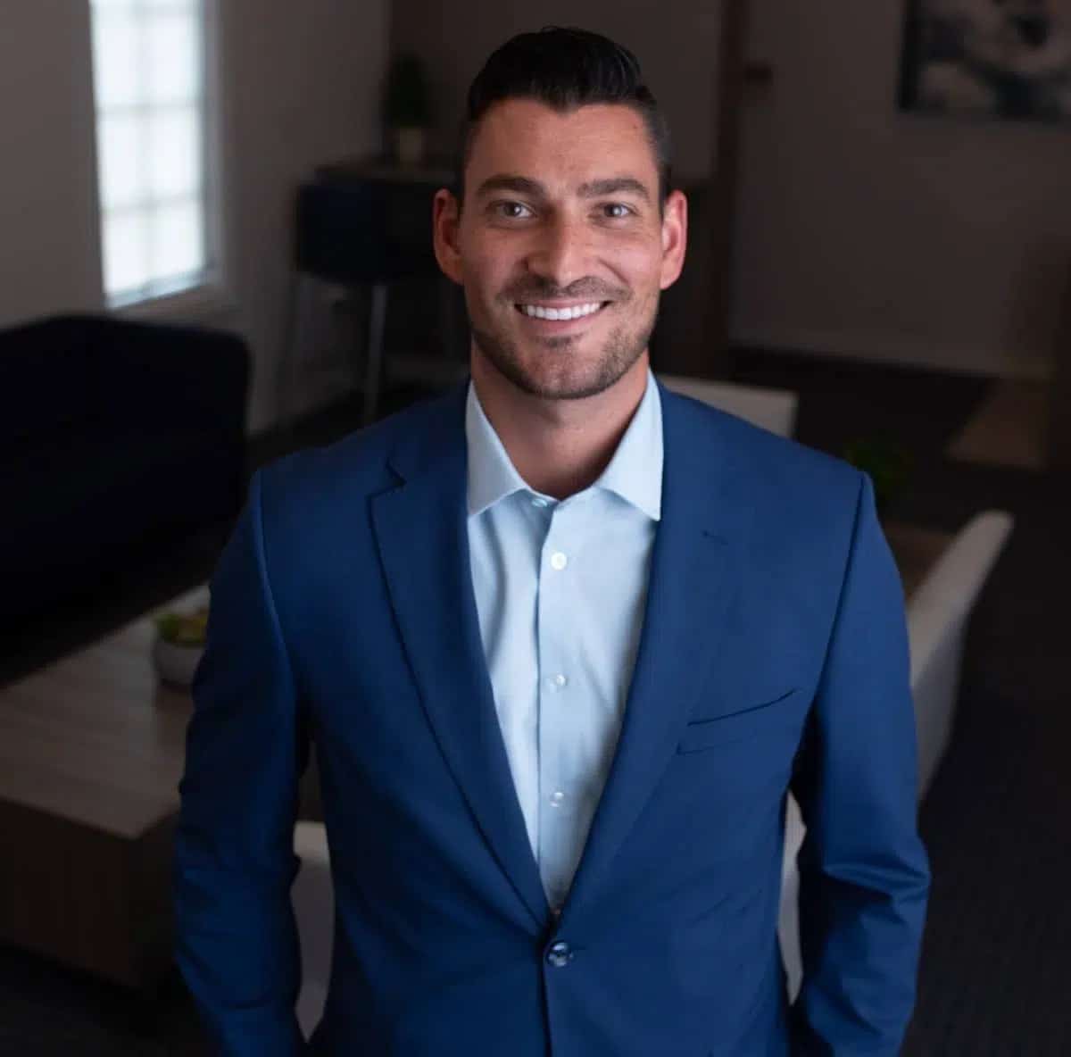 Professional portrait of Dr. Conner Paustian.
